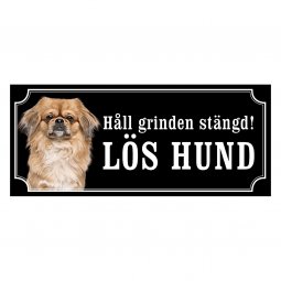 Pekingese - hundskylt