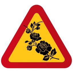 tänkvärd skylt fin skylt söt rosor blommor istället för blombukett bukett blomma
